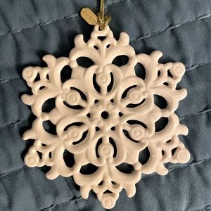 Lenox 2018 Snowflake Ornament